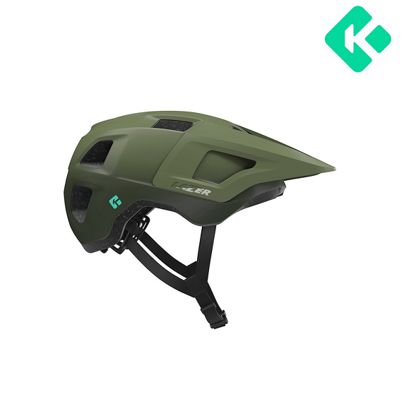 Casco MTB LAZER FINCH KINETICORE Junior Verde Felce