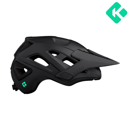 Casco MTB LAZER JACKAL KINETICORE Nero Opaco