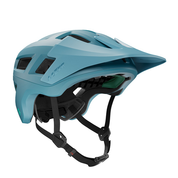 Casco MTB LAZER COYOTTE KINECTICORE Blu Celadon