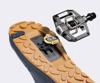 Scarpe MTB CRANKBROTHERS MALLET TRAIL LACE CLIP Blu/Gum