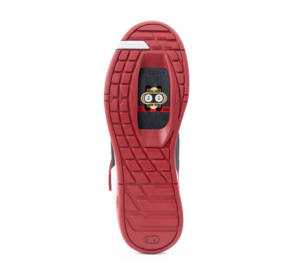 Scarpe MTB CRANKBROTHERS MALLET SPEED LACE CLIP CLASSICS EDITION Nero/Rosso
