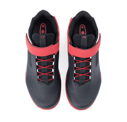 Scarpe MTB CRANKBROTHERS MALLET SPEED LACE CLIP CLASSICS EDITION Nero/Rosso