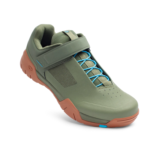 CRANKBROTHERS MALLET ENDURO SPEED LACE CLIP-IN Scarpe da MTB Verde/Blu