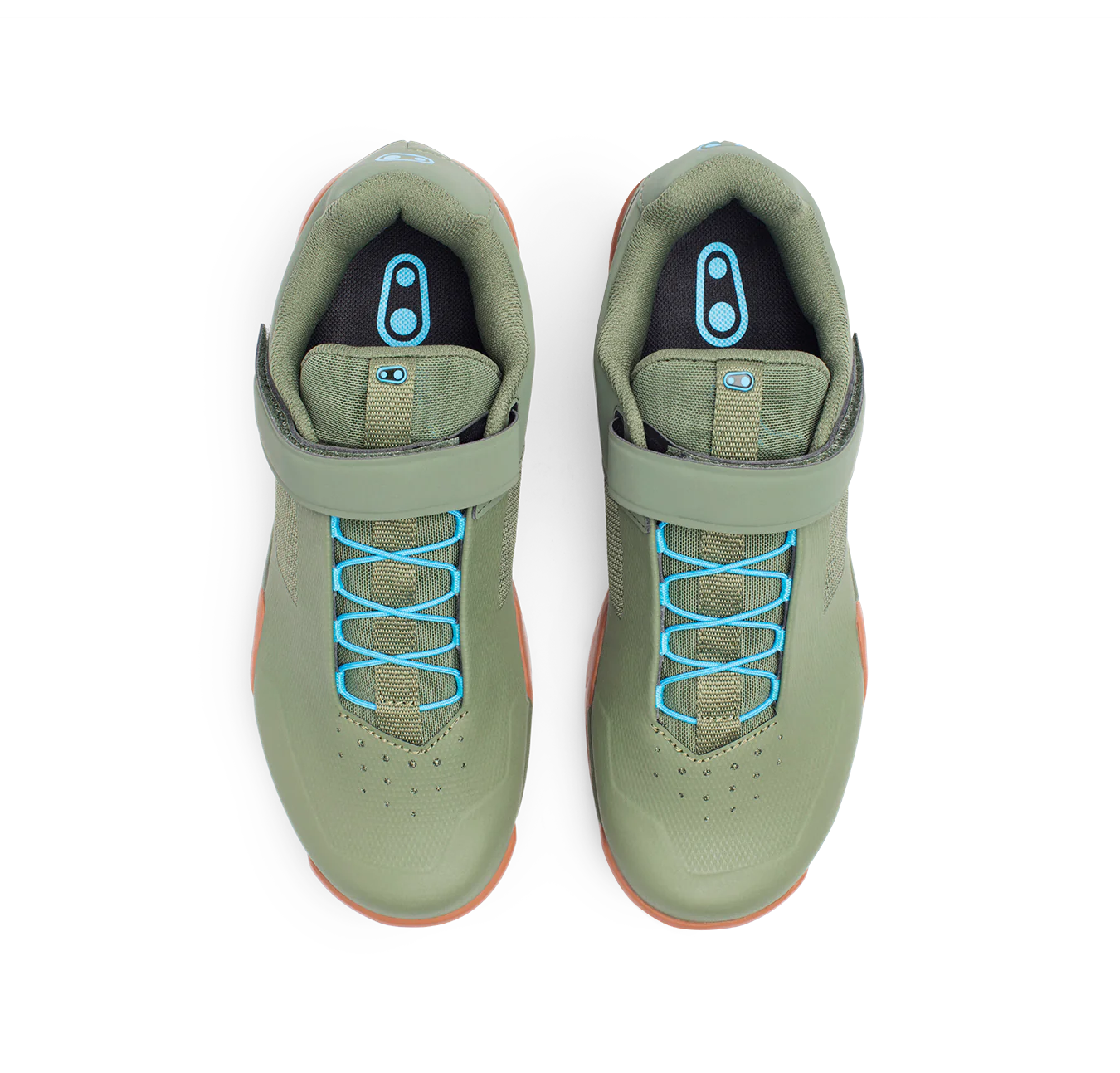 CRANKBROTHERS MALLET ENDURO SPEED LACE CLIP-IN Scarpe da MTB Verde/Blu