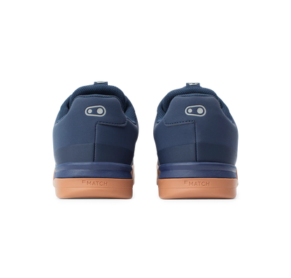 Scarpe MTB CRANKBROTHERS MALLET LACE CLIP-IN Blu marino/Argento/Gum