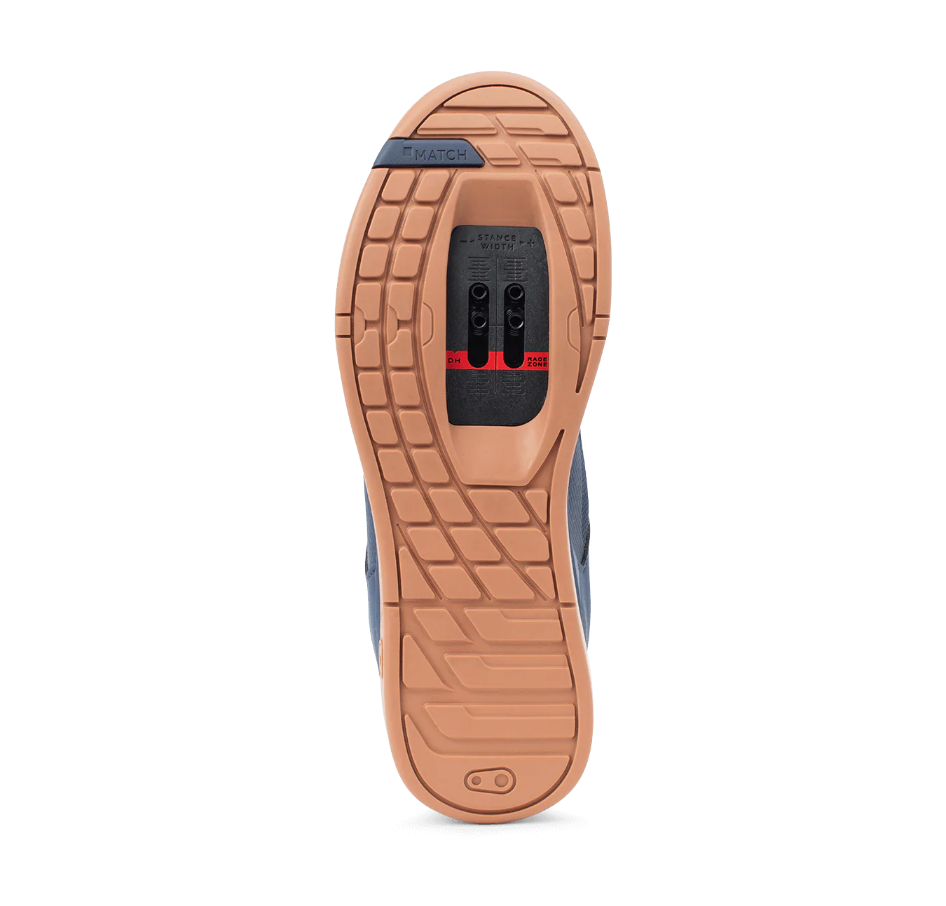 CRANKBROTHERS MALLET LACE Clip Scarpe MTB Navy/Argento/Gum