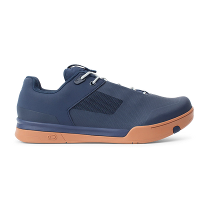 Scarpe MTB CRANKBROTHERS MALLET LACE CLIP-IN blu navy/argento/gomma