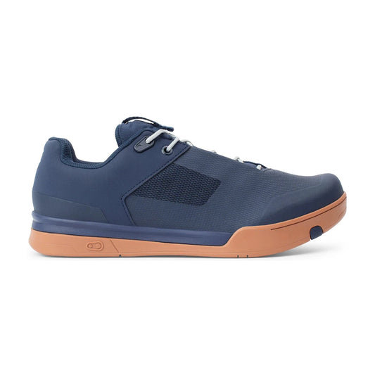 Scarpe MTB CRANKBROTHERS MALLET LACE CLIP-IN blu navy/argento/gomma