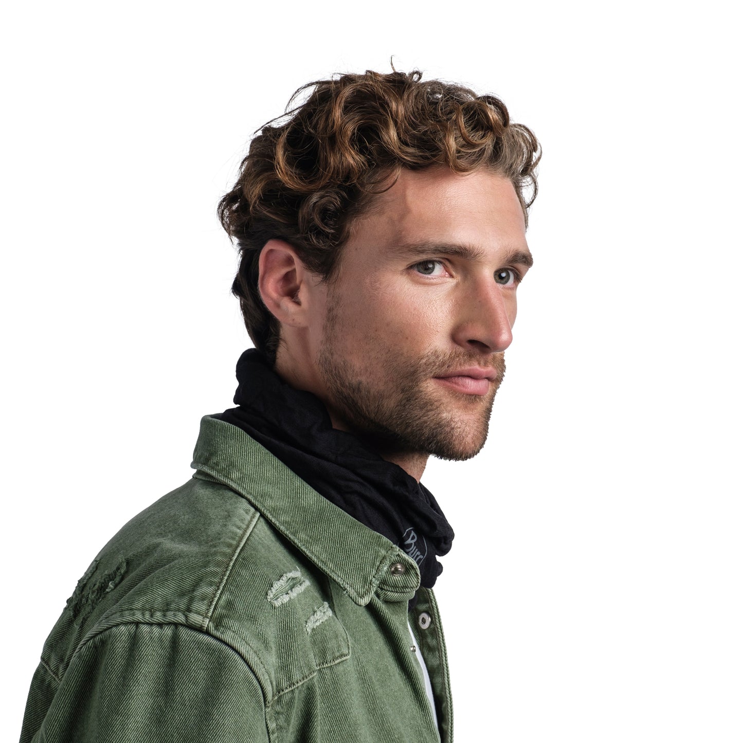 BUFF MERINO - Girocollo leggero Nero