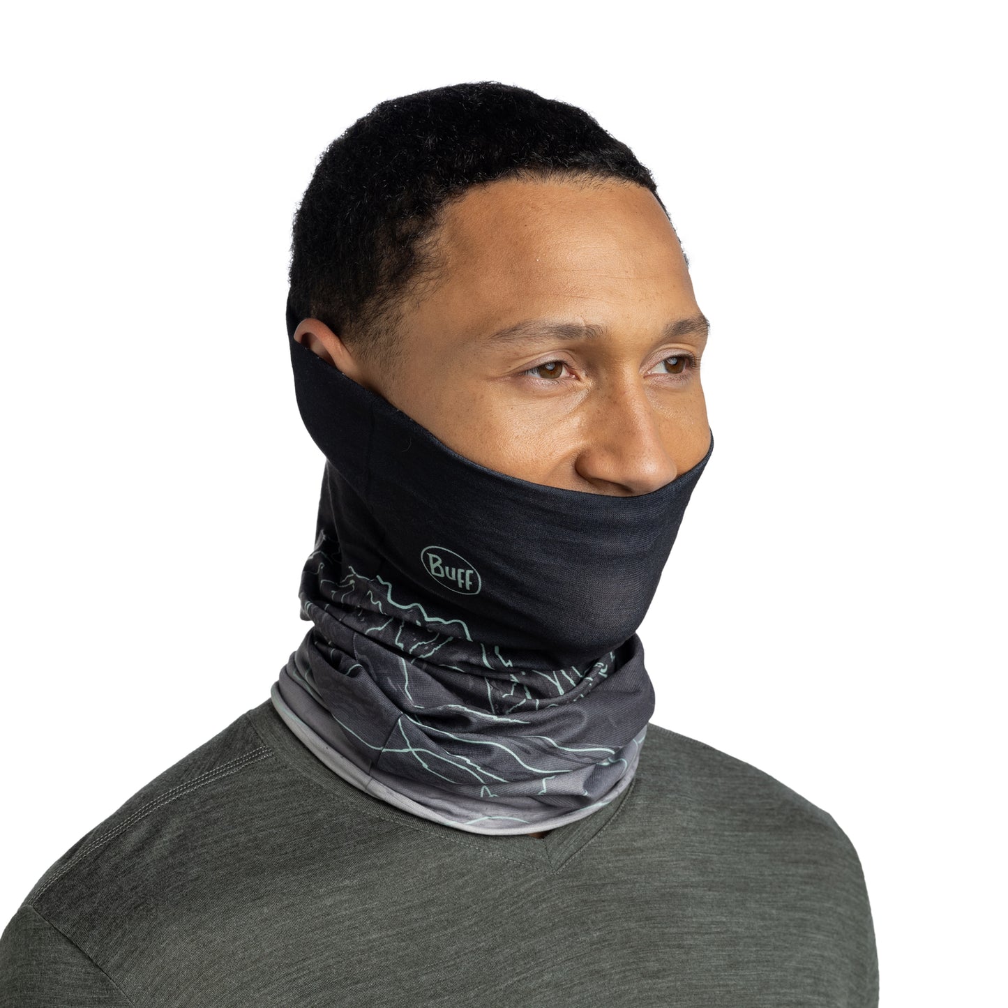 BUFF ORIGINAL ECOSTRETCH Girocollo Unal Grigio