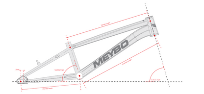 BMX MEYBO Holeshot Custom Expert XL Nero/Grigio