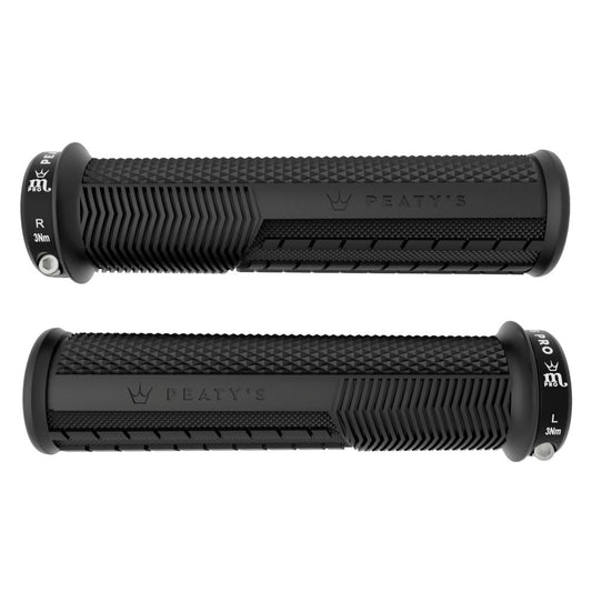 Manopole PEATY'S MONARCH PRO KNURL Supersoft Black