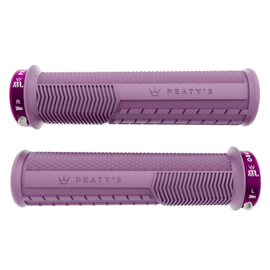 Manopole PEATY'S MONARCH PRO KNURL Supersoft Plum Purple