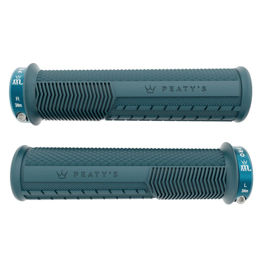 Manopole PEATY'S MONARCH PRO KNURL Supersoft Storm Blue