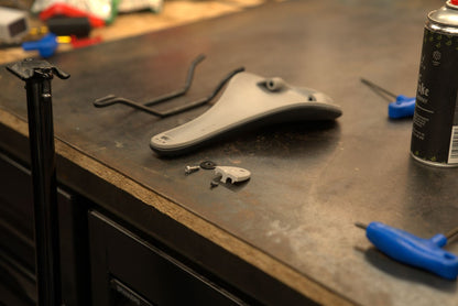 Sella PEATY'S Monarch Rail in cromo nero