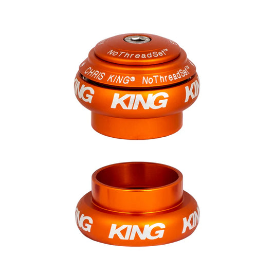 Serie sterzo esterna CHRIS KING NOTHREADSET 1"1/8 EC34 Arancione