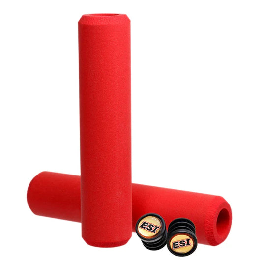 Impugnature ESI CHUNKY 130 mm rosse