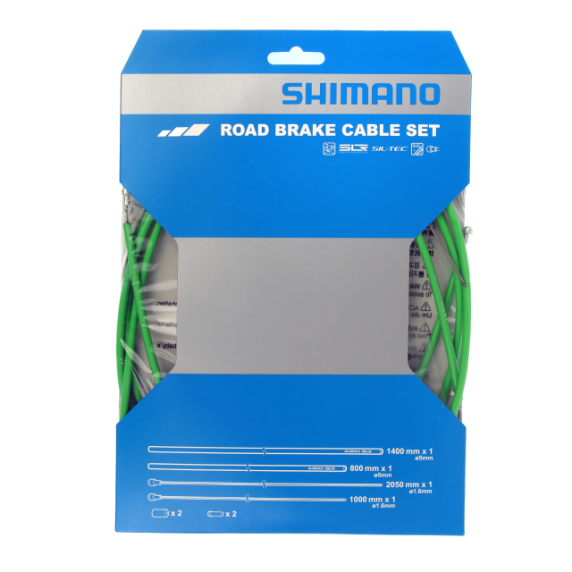 Kit cavi e guaine freno SHIMANO PTFE