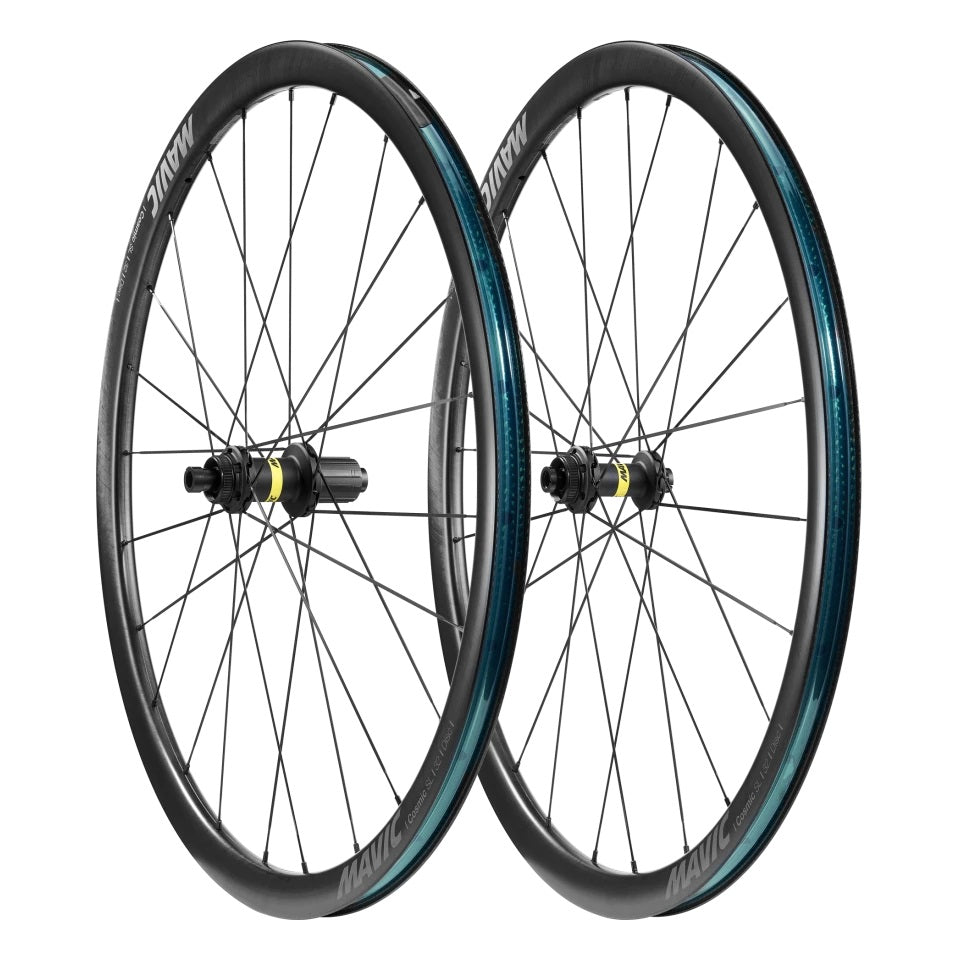 Coppia di ruote MAVIC COSMIC SL 32 DISC 21mm con pneumatici (Centerlock)