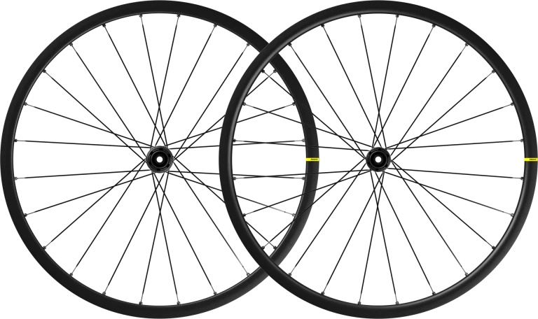 Coppia di ruote MAVIC KSYRIUM S DISC con pneumatici (blocco centrale)