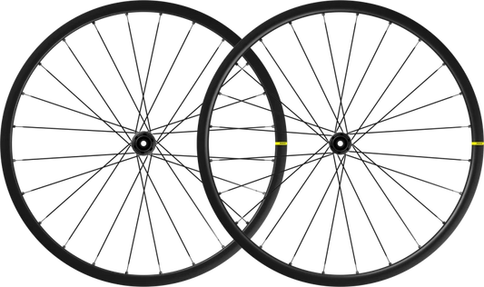 Coppia di ruote MAVIC KSYRIUM S DISC con pneumatici (blocco centrale)