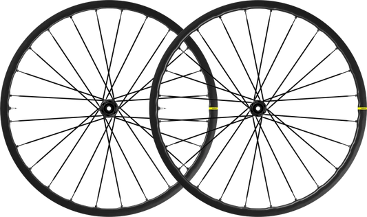 Coppia di ruote MAVIC KSYRIUM SL DISC con pneumatici (bloccaggio centrale)