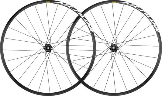 Coppia di ruote MAVIC AKSIUM DISC con pneumatici (bloccaggio centrale)