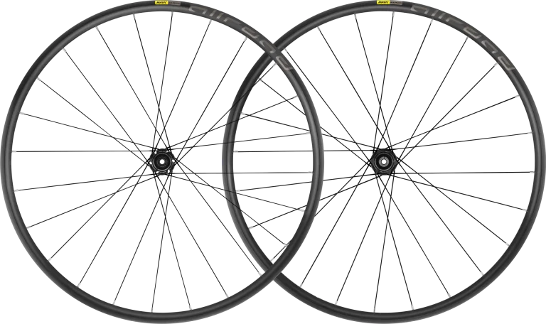 Coppia di ruote MAVIC ALLROAD DISC con pneumatici (blocco centrale)