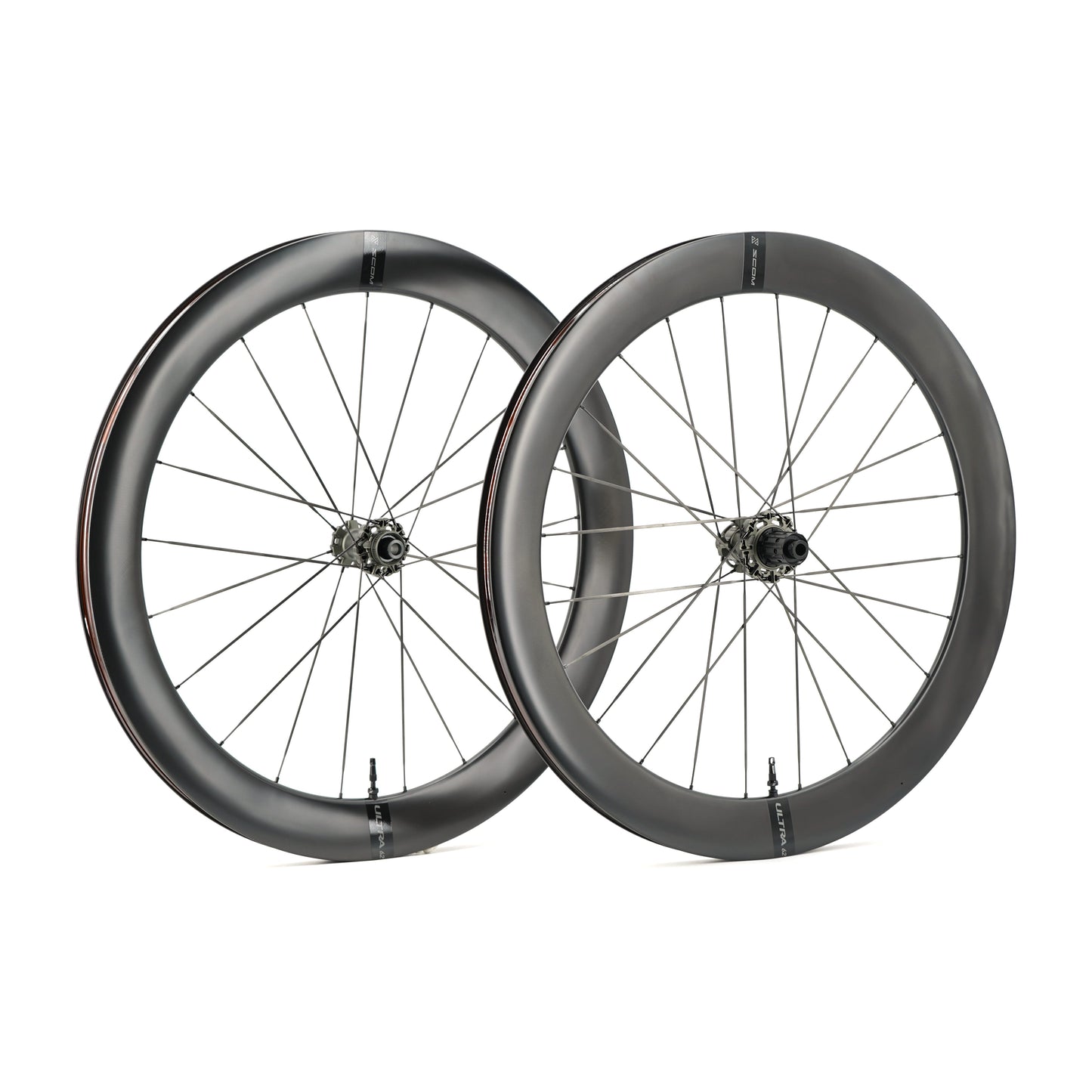 Coppia di ruote SCOM ULTRA 62 Tubeless Ready (bloccaggio centrale)