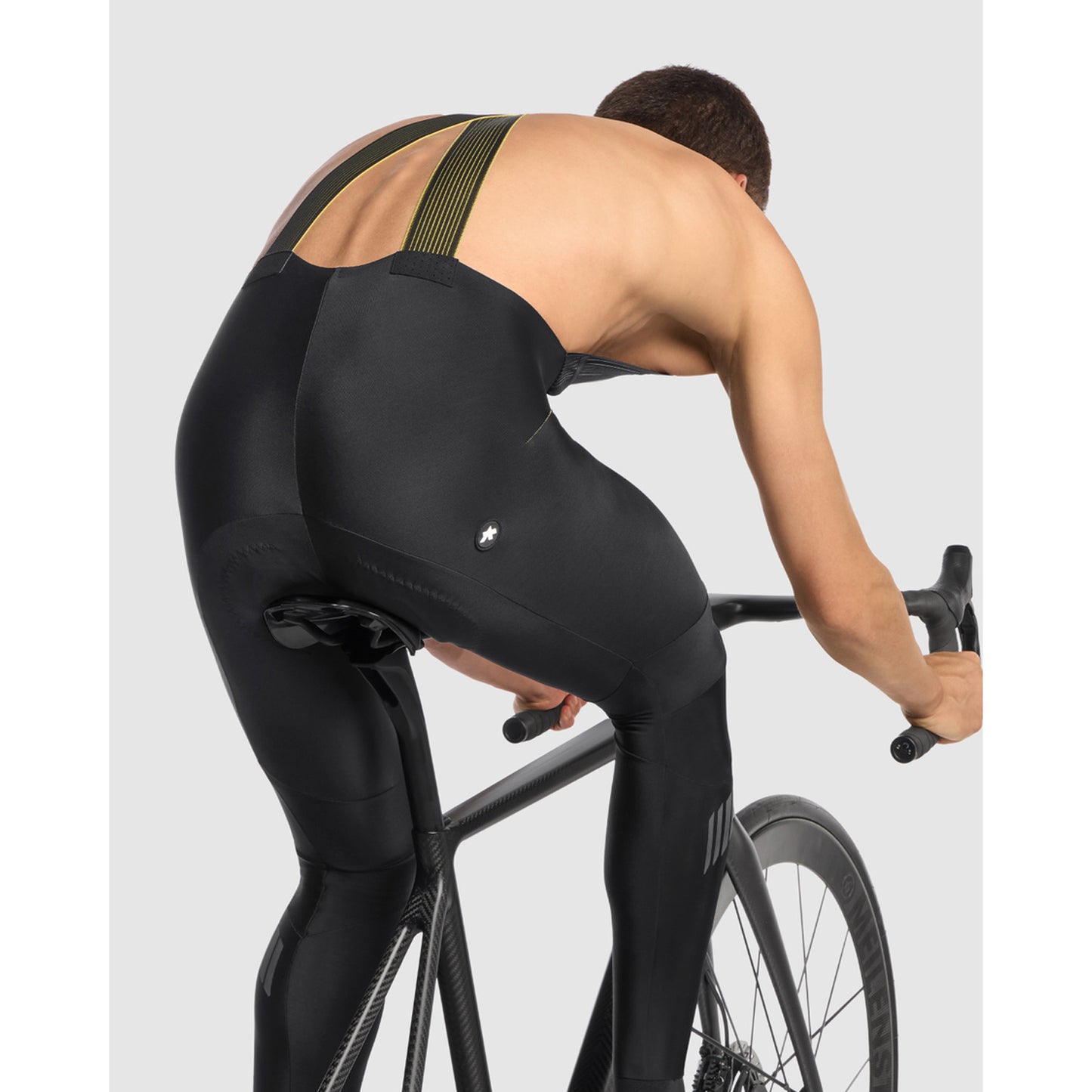 Pantaloncini con bretelle ASSOS RS S11 Black Series