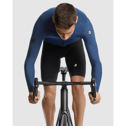 Maglia ASSOS MILLE GT SPRING FALL C2 Maniche Lunghe Stone Blue