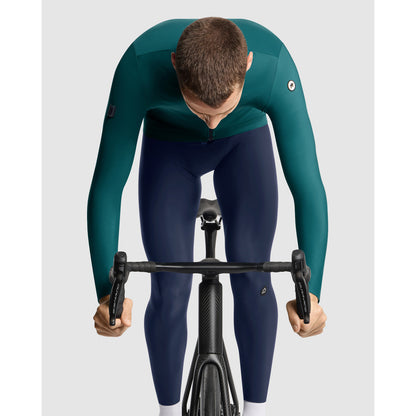 Maglia ASSOS MILLE GT SPRING FALL C2 Maniche Lunghe Foundation Green