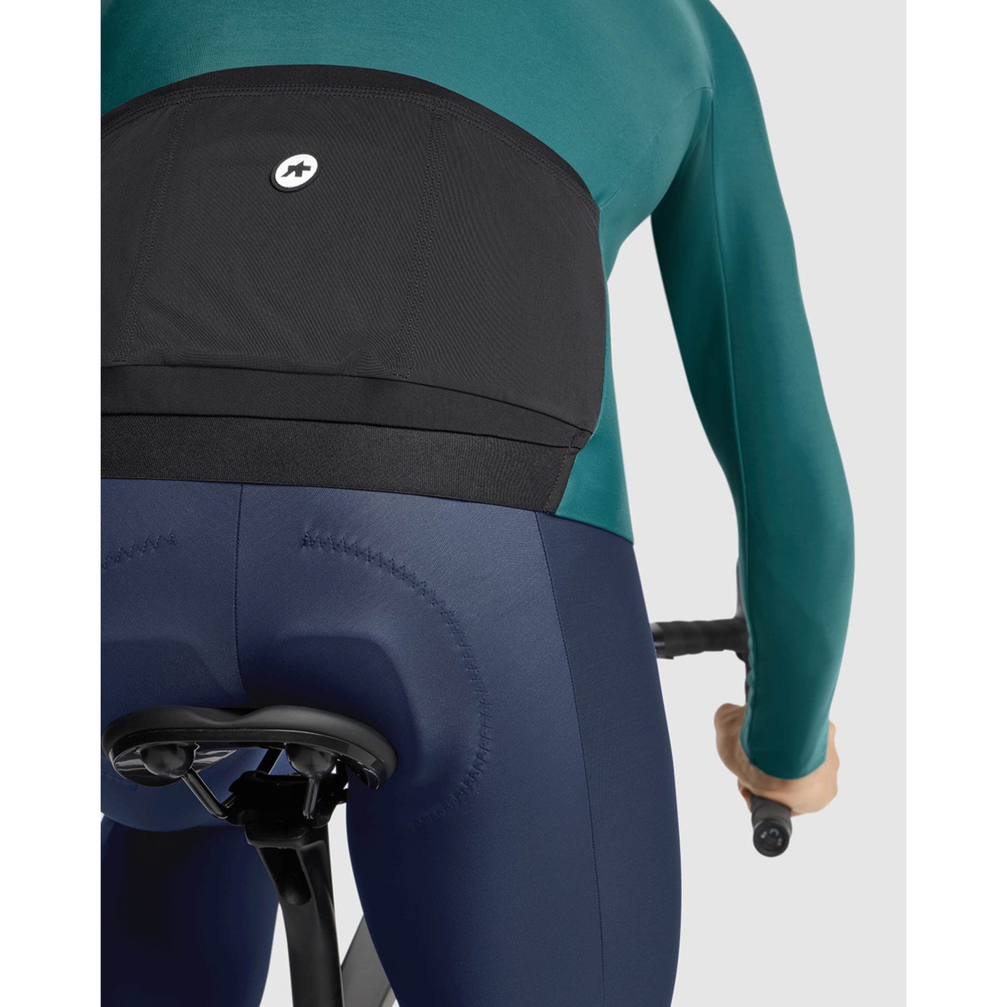 ASSOS MILLE GT Maglia a maniche lunghe C2 Foundation verde
