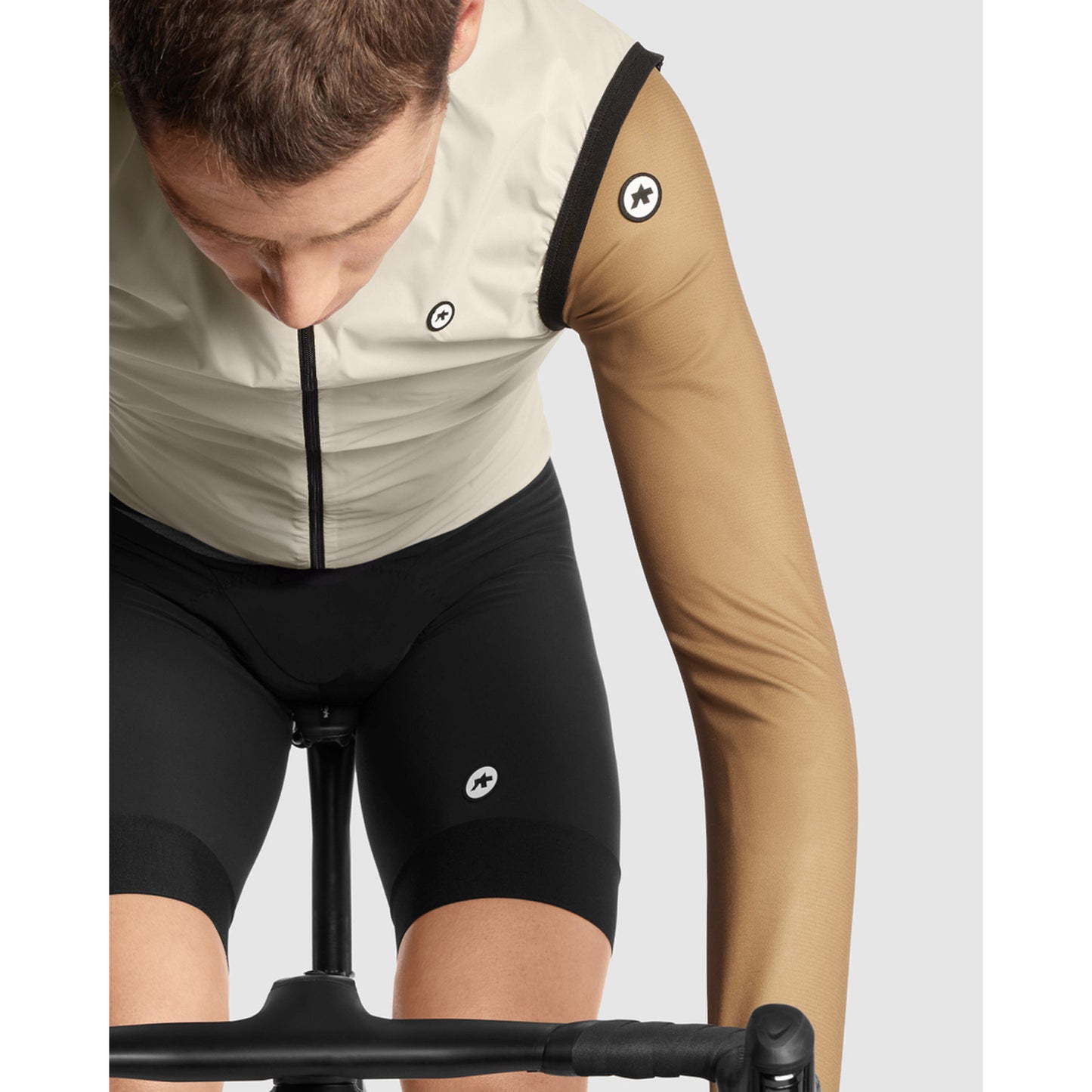 ASSOS MILLE GT Wind C2 Giacca senza maniche Moon Sand