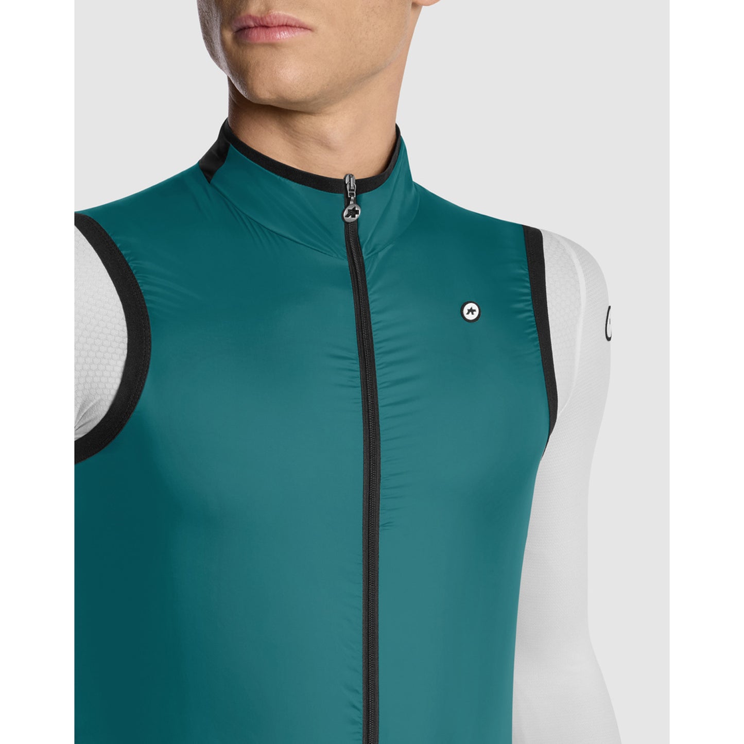 ASSOS MILLE GT Wind C2 Foundation Giacca verde senza maniche