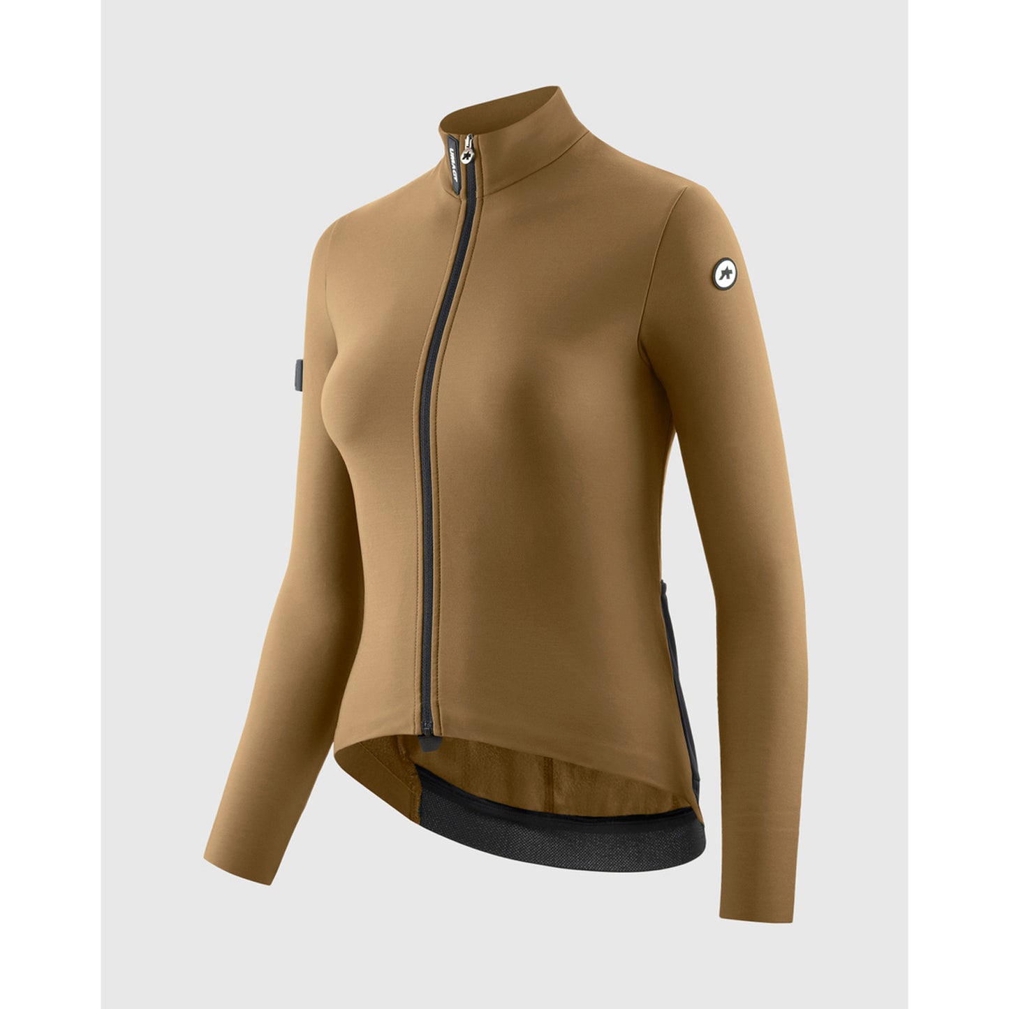 Maglia ASSOS UMA GT C2 a manica lunga da donna Bronzo Cenere