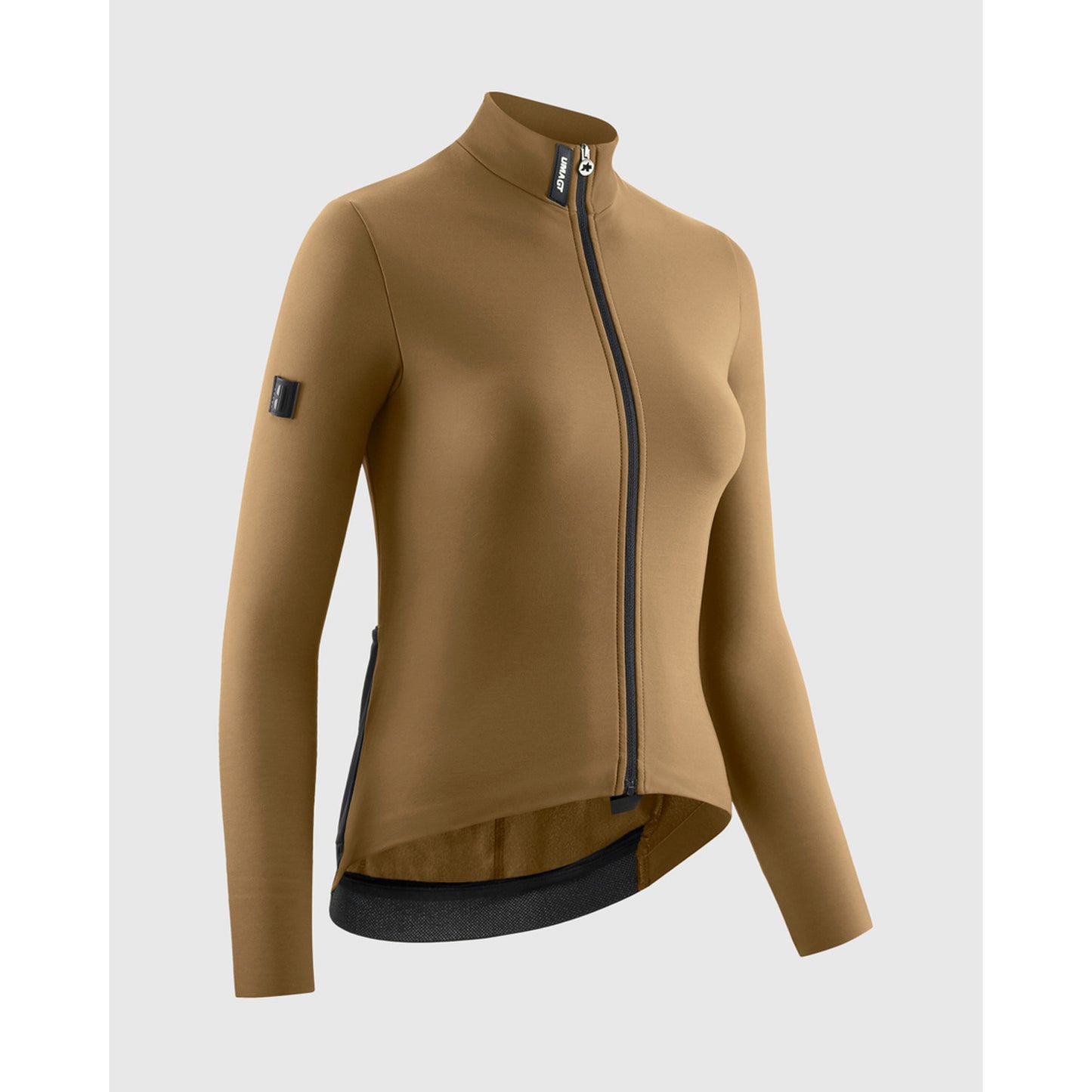 Maglia ASSOS UMA GT C2 a manica lunga da donna Bronzo Cenere