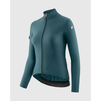 Maglia ASSOS UMA GT SPRING FALL C2 Maniche Lunghe Donna Foundation Green