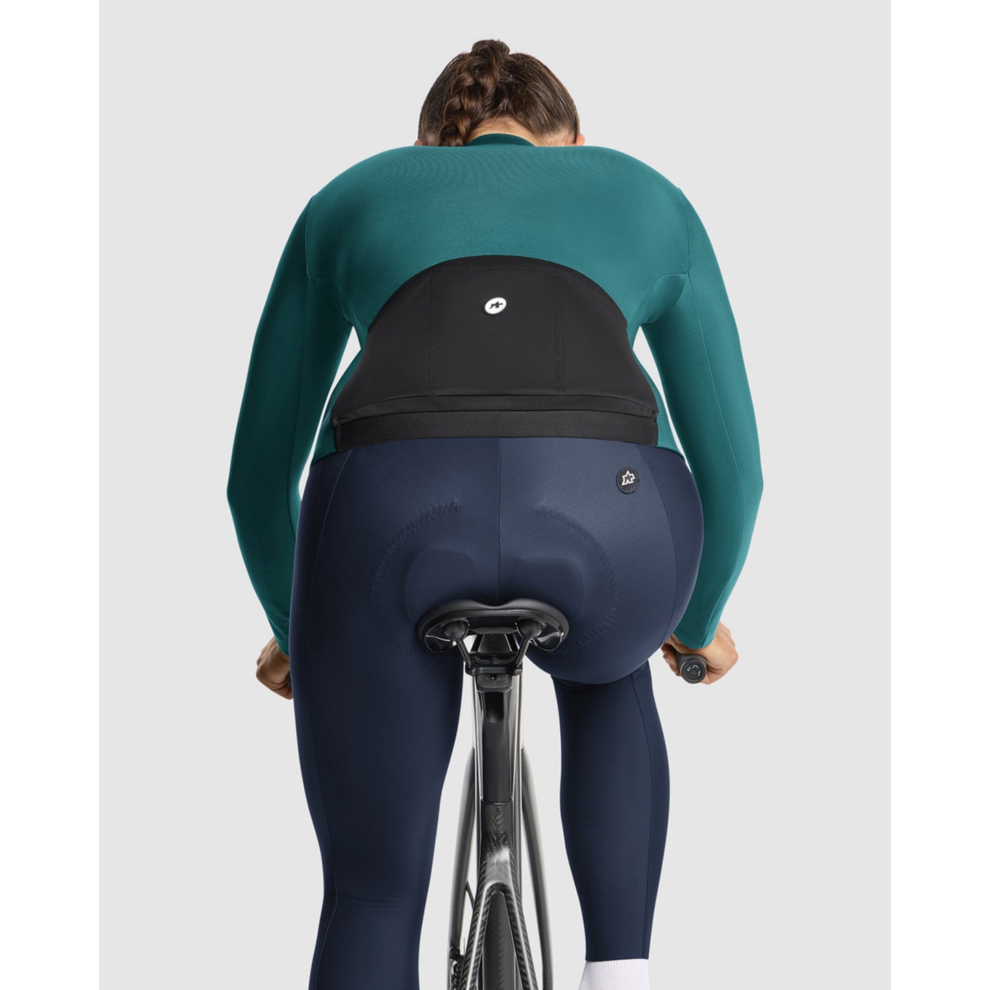 ASSOS UMA GT C2 Maglia a maniche lunghe da donna Foundation Green