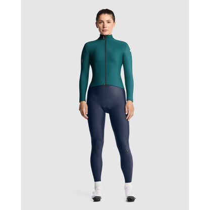 Maglia ASSOS UMA GT SPRING FALL C2 Maniche Lunghe Donna Foundation Green