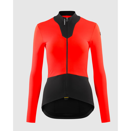 ASSOS DYORA R S11 Maglia a maniche lunghe donna LollyRosso