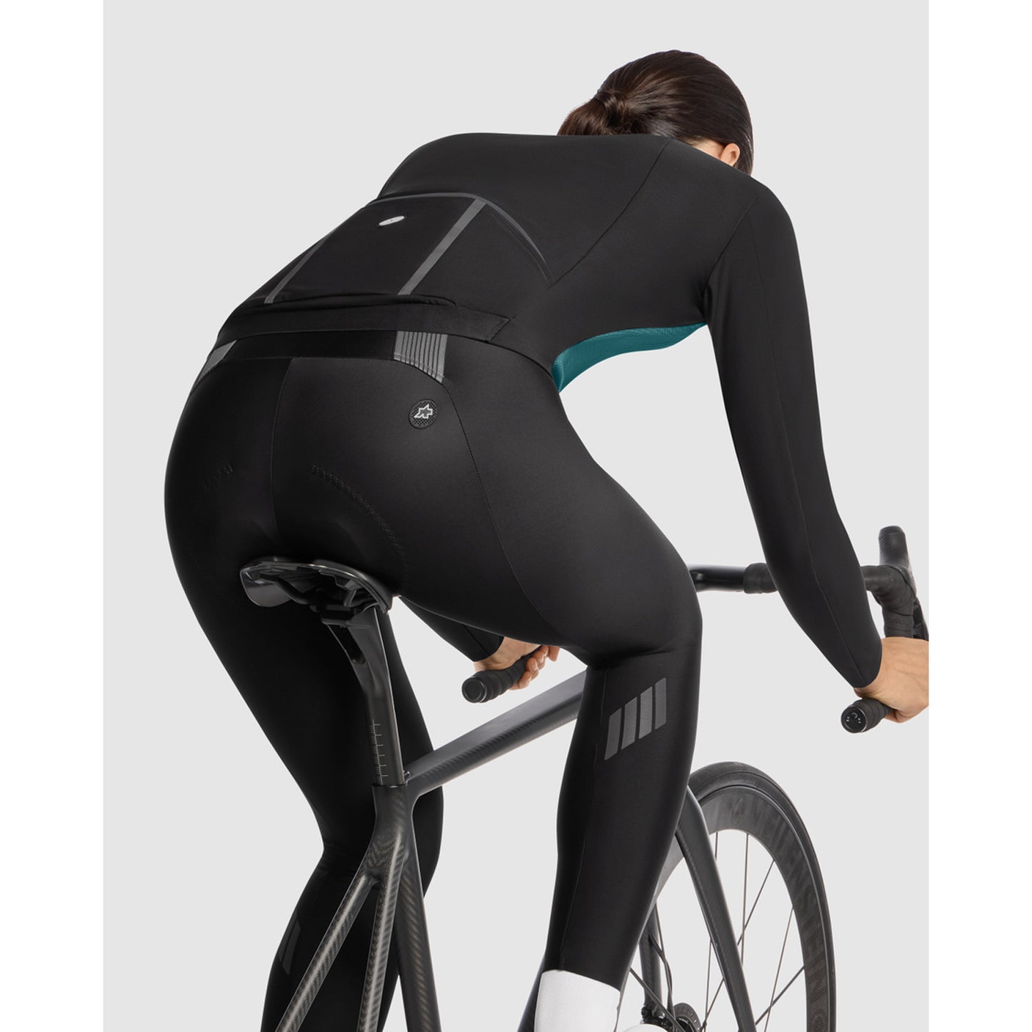 ASSOS UMA GT HASHOOGI S11 Giacca Foundation verde da donna