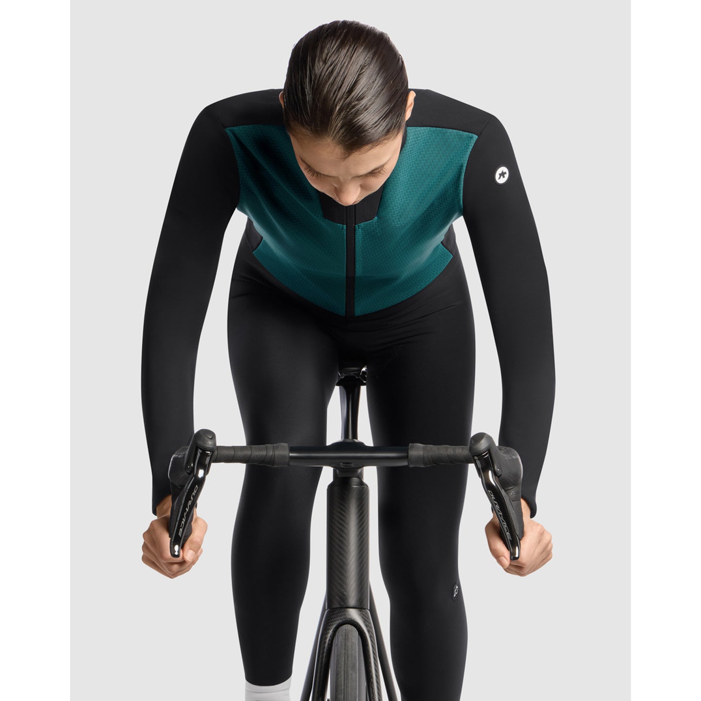ASSOS UMA GT HASHOOGI S11 Giacca Foundation verde da donna