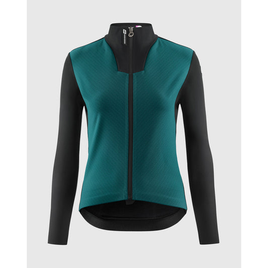 ASSOS UMA GT HASHOOGI S11 Giacca Foundation verde da donna
