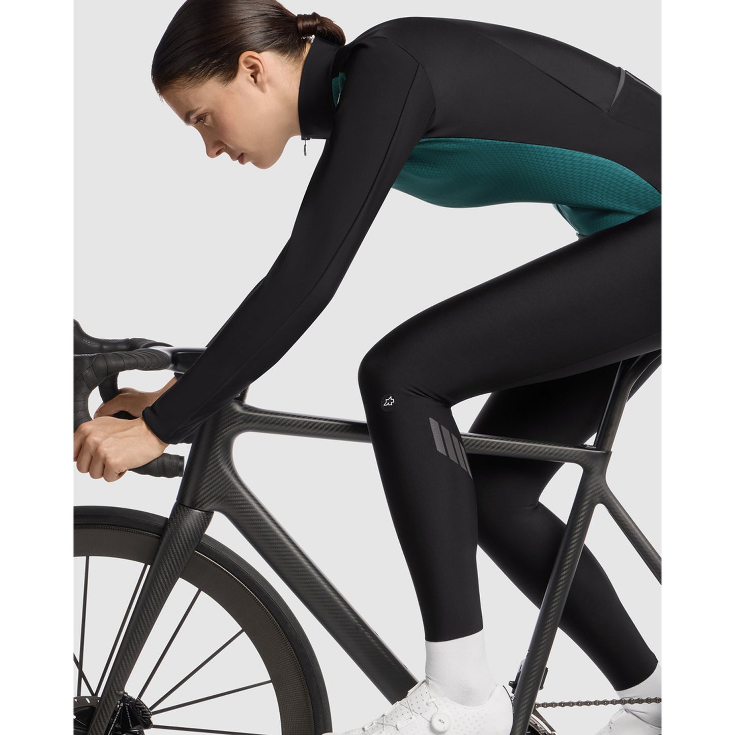 ASSOS UMA GT HASHOOGI S11 Giacca Foundation verde da donna