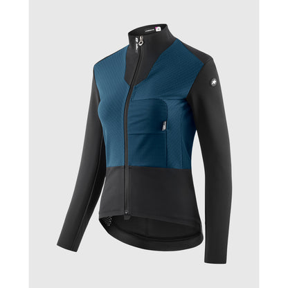 Giacca ASSOS DYORA R HABU WINTER S11 Donna Petrol Blue