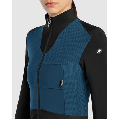 Giacca ASSOS DYORA R HABU WINTER S11 Donna Petrol Blue