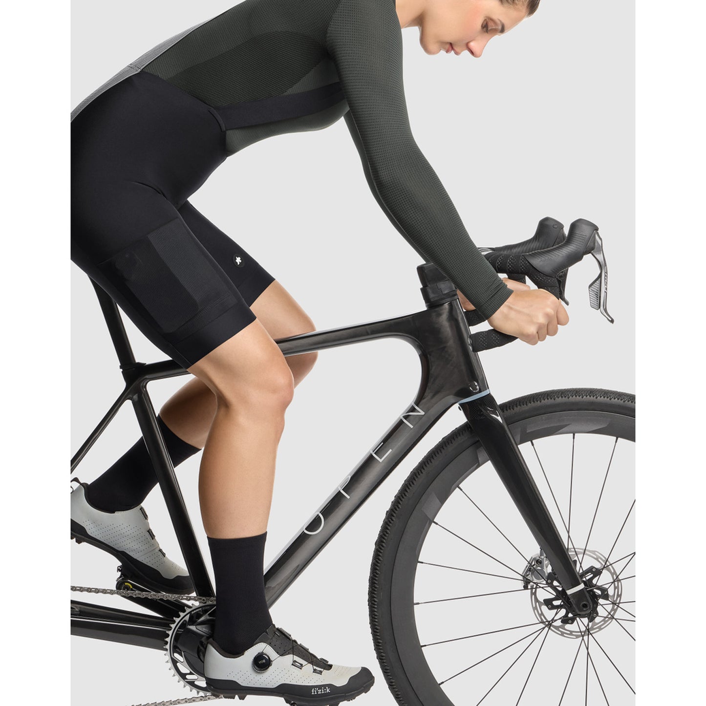 ASSOS TACTICA T5 - Salopette serie nera da donna