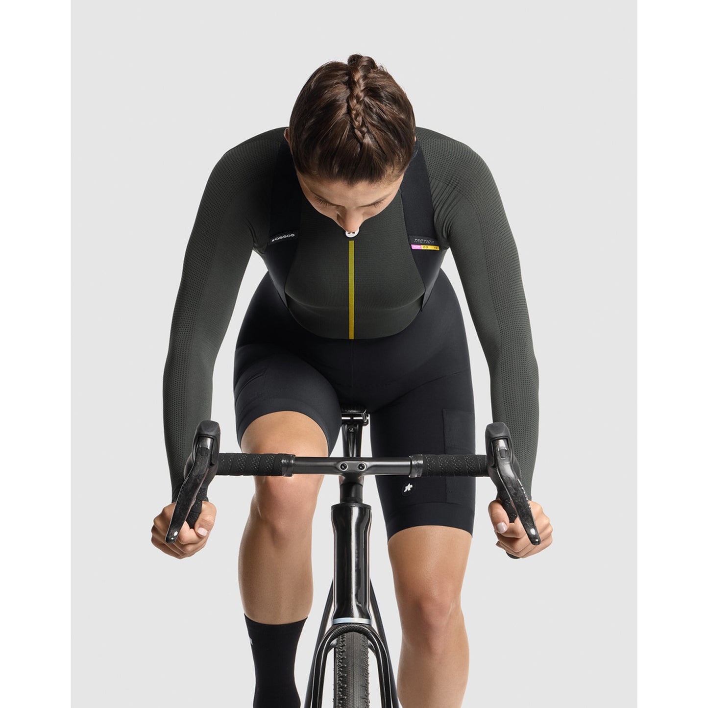 ASSOS TACTICA T5 - Salopette serie nera da donna