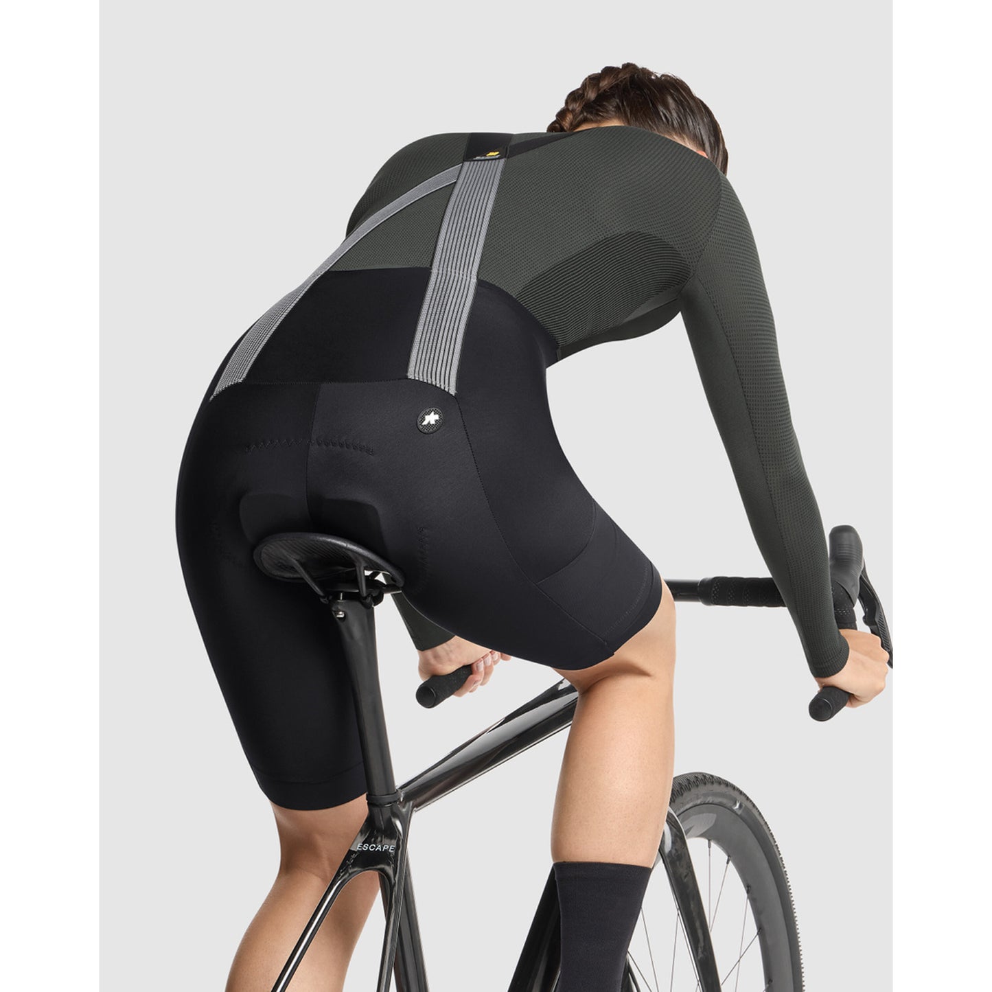 ASSOS TACTICA T5 - Salopette serie nera da donna